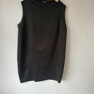 Zara Black Sleeveless Mini Dress